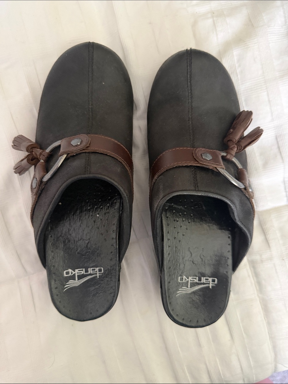 Dansko Shandi Milled Nubuck Black size 37